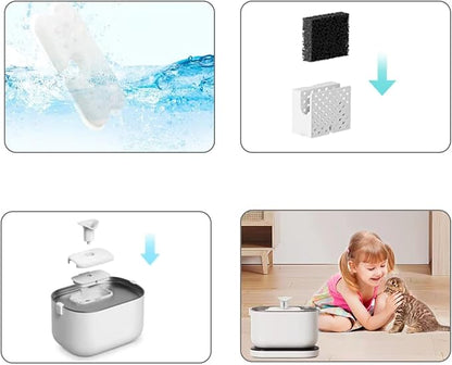 12+12 Pack Replacement Filters for PETLIBRO Capsule Pet Water Fountain - Image 6