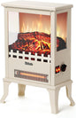 TURBRO Suburbs TS17Q Infrared Electric Fireplace Stove, Realistic Flame by TURBRO