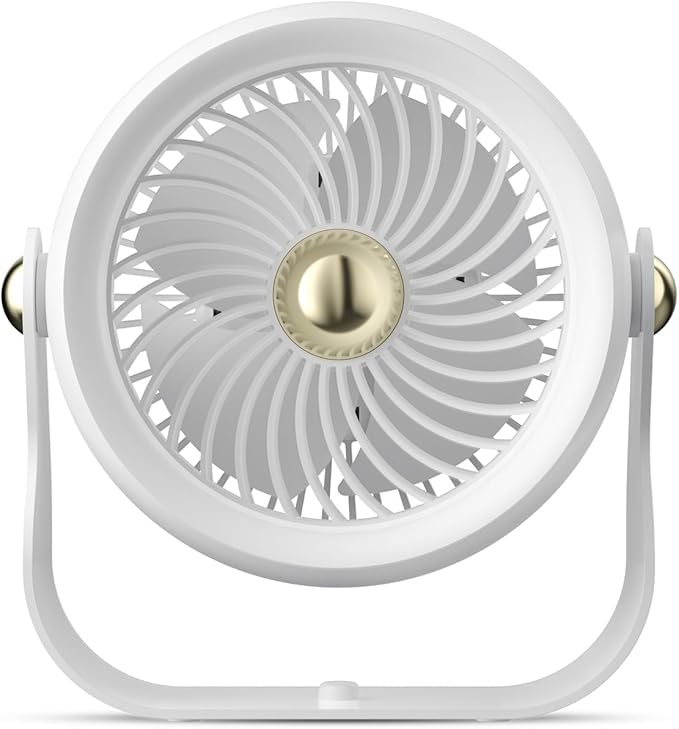 CIVPOWER Desk Fan: Table Fan Small Portable Rechargeable - Image 8