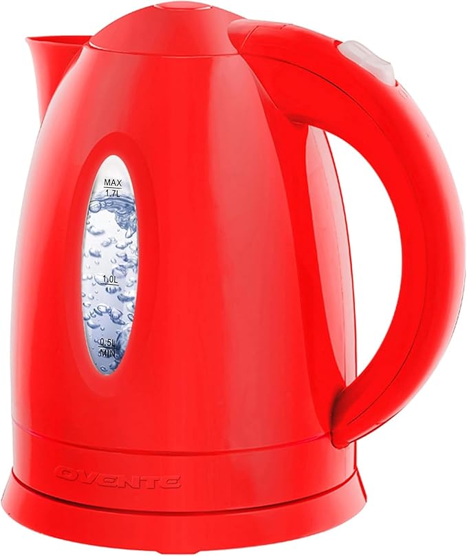 OVENTE Electric Kettle, 1.7L Fast Boiling Water Heater by Ovente+