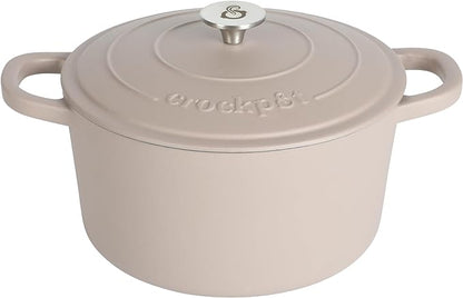 Crock-Pot Artisan 5-Quart Round Cast Iron Dutch Oven by Crock-PotBrand