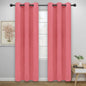 Easy-Going Blackout Curtains for Bedroom, Solid Thermal Insulated Grommet and by Easy-Going