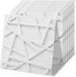 Art3d 100 Pack Decorative 3D Wall Panels, 97 Sq.Feet PVC Interior Wall Décor by Art3d