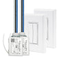 RunLessWire 3-Way Fan & Light Battery-Free DIY Kinetic Wireless Light Switch Kit by RunLessWire