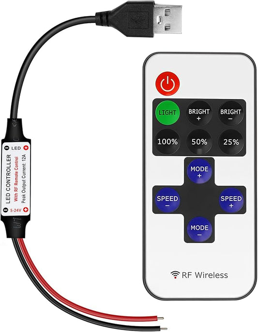 RF Mini Wireless Remote Controller by NIEGNOWOO