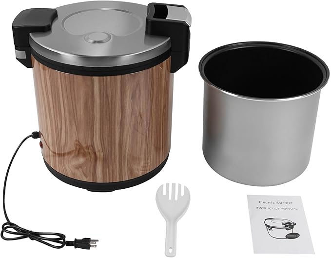 Commercial Rice Warmer, 6 Gal Stainless Steel Electric Rice Warmer - Image 9
