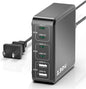 MSTJRY Charging Station for Multiple Devices : 130W 6 Port GaN Fast USB C by MSTJRY
