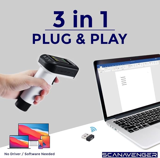 ScanAvenger Wireless Portable 1D - Image 4