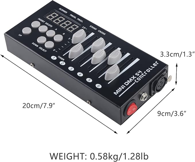 DMX Controller 54 Channel Mini DMX 512 Controller - Image 4