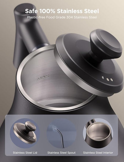 Govee Smart Electric Kettle, WiFi Variable Temperature Gooseneck Pour Over - Image 5