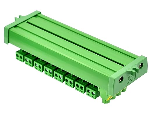 Screw Mount AC 24-250V 8 Channel Pluggable Top Wiring Terminal Block Power - Image 9