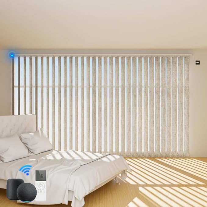 Blindify Motorized Vertical Blinds Compatible by BlindifyOffical