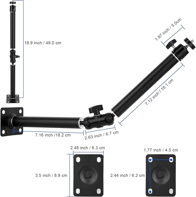Mippko Articulating Wall Mount Camera Arm - Image 5