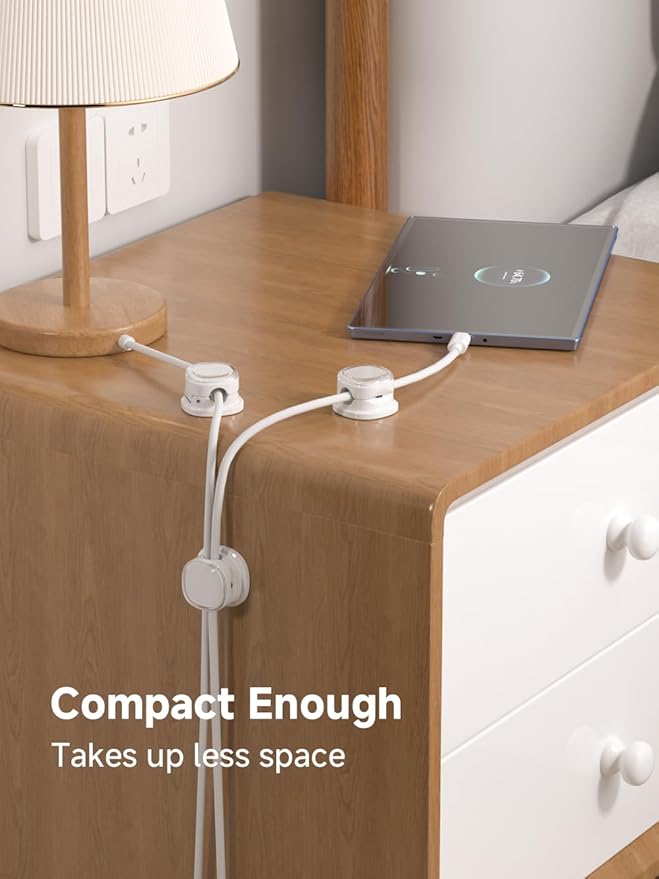 Magnetic Cable Clips, Adjustable Cord Holder Management, Adhesive Wire Keeper - Image 7