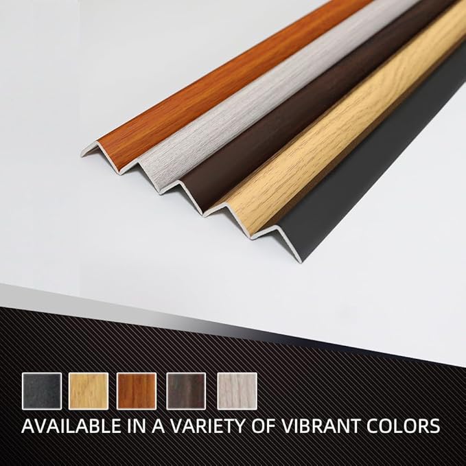 OUZUGIE 8-Pack 57 Inches, WPC Slat Wall Panel Trim, Corner Guard - Image 6