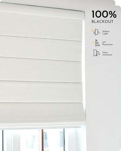 Graywind Smart Roman Shades 100% Blackout Compatible - Image 6