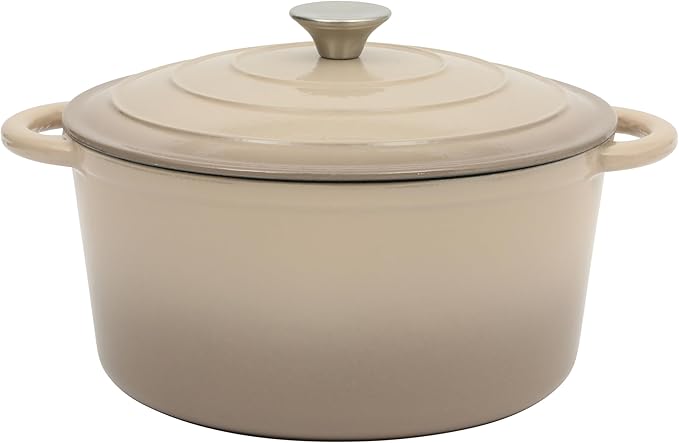 Gibson Home Addlestone 7 Qt Enameled Cast Iron Dutch Oven Pot by GibsonHomewares