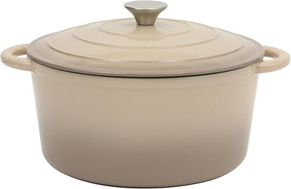 Gibson Home Addlestone 7 Qt Enameled Cast Iron Dutch Oven Pot by GibsonHomewares