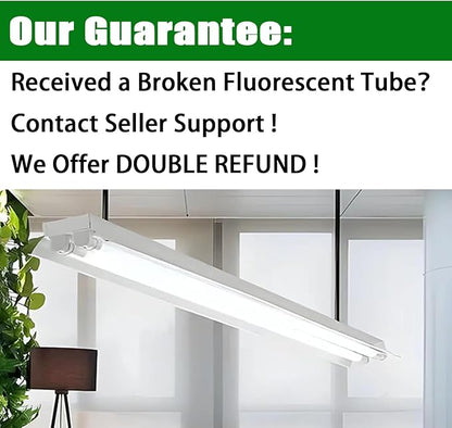 25 Pack T8 Fluorescent Bulbs 4 Foot, F32T8/865 Fluorescent Light Bulb 48 Inch - Image 2