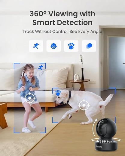 REOLINK E1 Pro 3K PT Wi-Fi Indoor Camera - Image 5