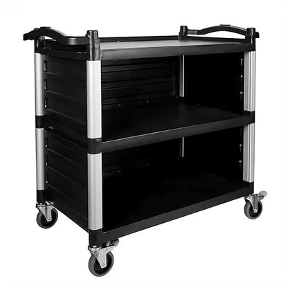 NorthSky Select Dual-Handle Utility Service Cart, 3 Shelves, 440 lb. Capacity by NorthSky