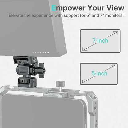 Leaplumin Field Monitor Mount Monitor Holder, 1/4" Screw - Image 3