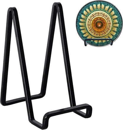 3 Pack 6 inch Metal Plate Stands by Kruodop