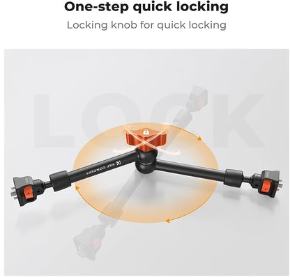K&F CONCEPT 11" Magic Arm Clamp Kit - Image 6
