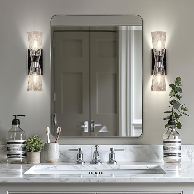 ANDY STAR Chrome Mirror for Bathroom, Modern Rectangle Bathroom Vanity Mirror - Image 6