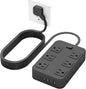 Solidock Flat Plug Power Strip Surge Protector by Unknown