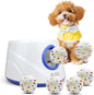 automatic dog ball launcher, 6 etpu balls, 20-45ft, main product view