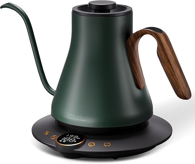 Cocinare FLOW B9 Gooseneck Electric Kettle, Precise Temperature Control by Cocinare
