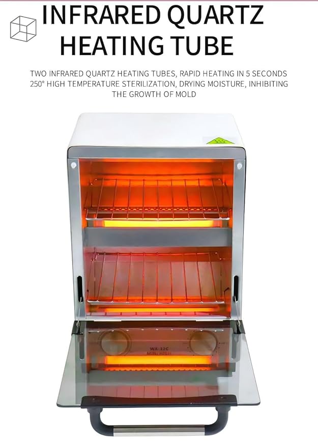 Sterilizer for Nail Tools, 12L Multifunctional High Temperature Cleaning Dry - Image 5