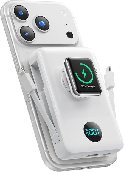 6 in 1 Magnetic Portable Charger by APHUWJ