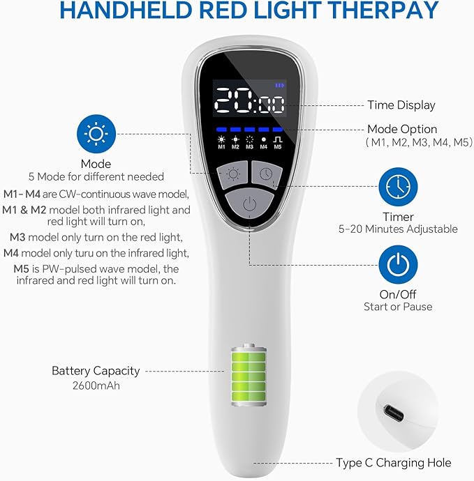 Red Light Therapy Device for Body Pain ReIief - Image 2
