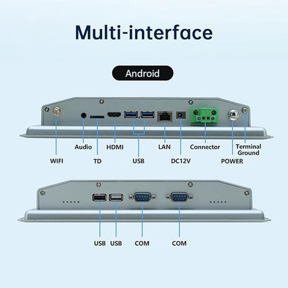 10.1-Inch Touchscreen Monitor, Ratio 16:10 Embedded Industiral Touch Screen - Image 6
