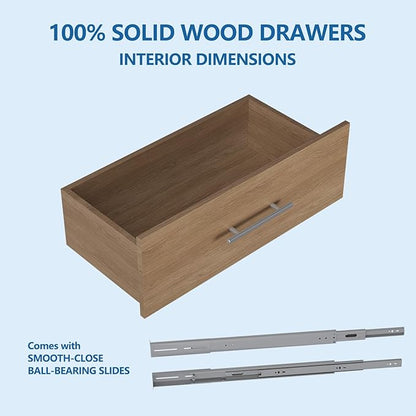 Modular Closet, Wood Tower Storage - Image 6