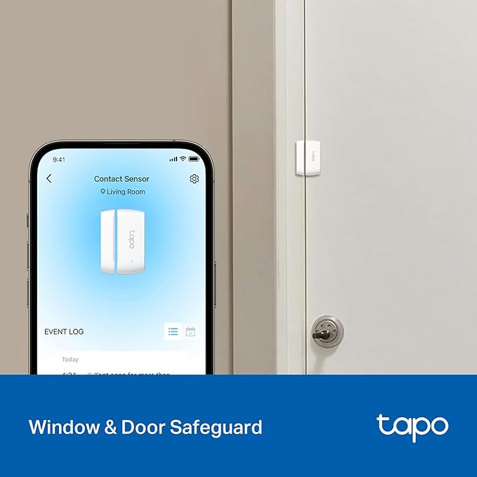 Tapo Door Sensor Starter KIT, Matter Compatible, 3X Smart Door Window Contact - Image 3