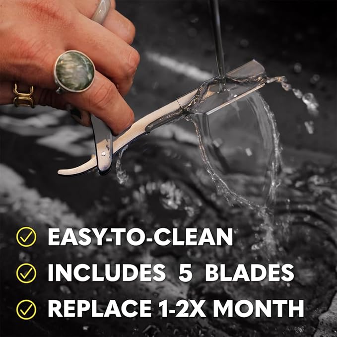 The Beard Club Straight Razor for Men - Image 4