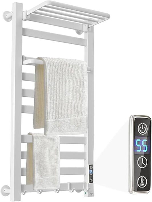 Heated Towel Rack for Bathroom Towel Warmer Racks Wall Mounted by AyiDrmjj