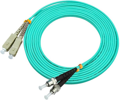 Jeirdus 100 Meters 328ft SC to ST Duplex 50/125 10G OM3 Multi-Mode Fiber Optic - Image 3