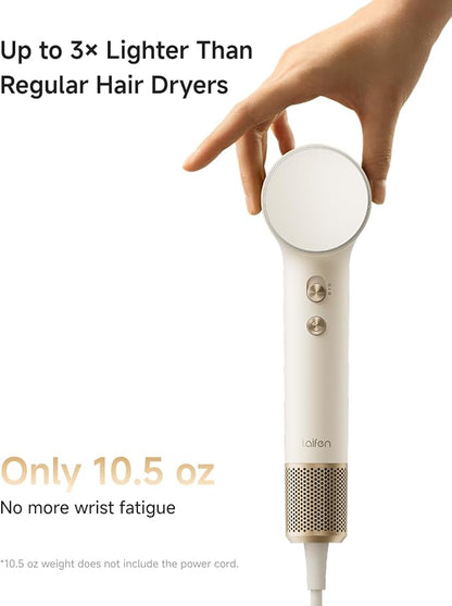 Laifen MINI Hair Dryer, Lightweight and Compact High Speed 200M Ionic Blow Dryer - Image 3
