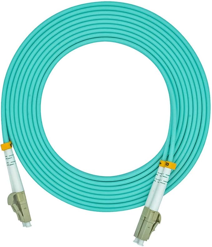 Jeirdus 100 Meters 328ft LC to LC Duplex 50/125 10G OM3 Multi-Mode Fiber Optic by Jeirdus