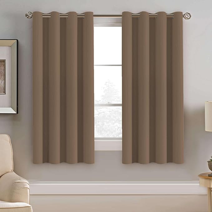 H.VERSAILTEX Blackout Window Curtain Panels Thermal Insulated Room Darkening by HVERSAILTEX