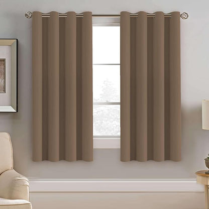 H.VERSAILTEX Blackout Window Curtain Panels Thermal Insulated Room Darkening by HVERSAILTEX