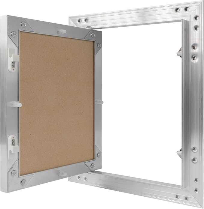 8" x 10" Inch Aluminum Drywall Access Panel - Image 3