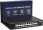 YuanLey 24-Port 2.5G Ethernet Switch, Unmanaged 2.5Gbps Network Switch by YuanLey