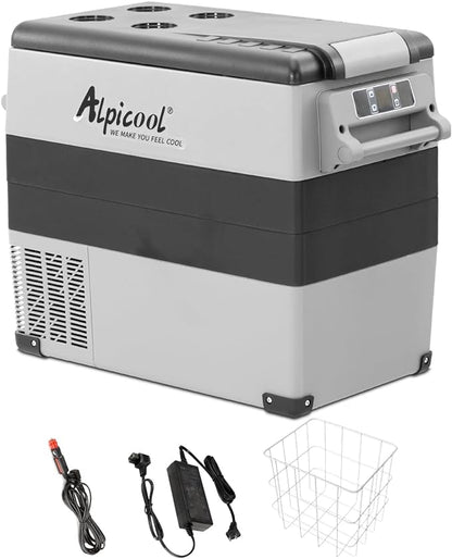 Alpicool CF55 Portable Freezer, 12 Volt Refrigerator, 52 Quart Fast Cooling 12V by Alpicool