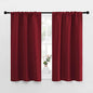 NICETOWN Christmas Burgundy Curtains Blackout Drape Panels by NICETOWN