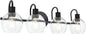 WINSHEN 4-Lights Contemporary Bathroom Light Fixtures Over Mirror by WINSHENLighting